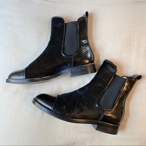 Orla Kiely Clarks Black Boots